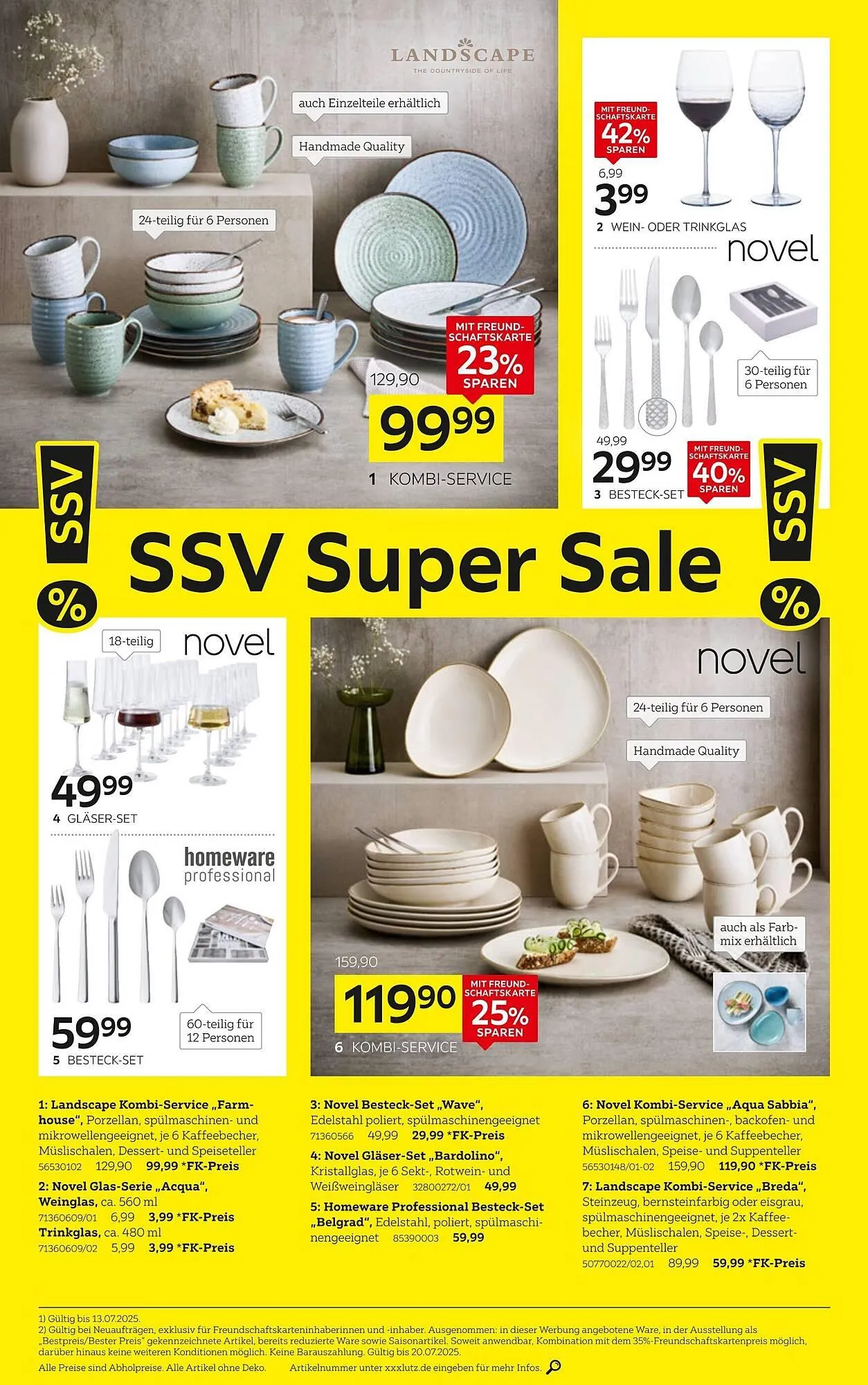 XXXLutz Prospekt von 30. Juni bis 13. Juli 2025 - Prospekt seite 6