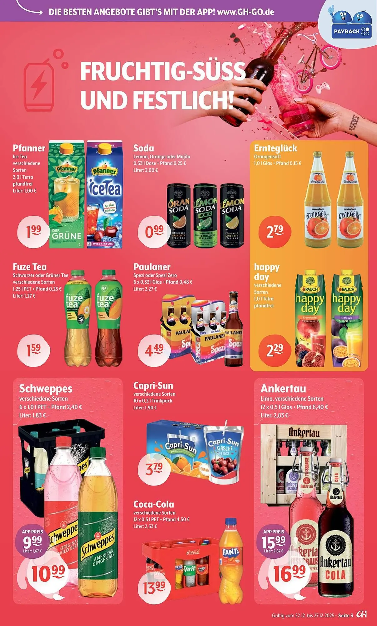 Getränke Hoffmann Prospekt von 22. Dezember bis 27. Dezember 2025 - Prospekt seite 3