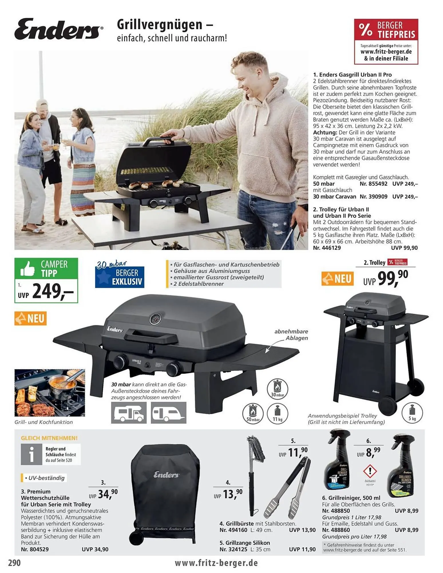 Fritz Berger Prospekt von 27. Mai bis 31. Dezember 2025 - Prospekt seite 290