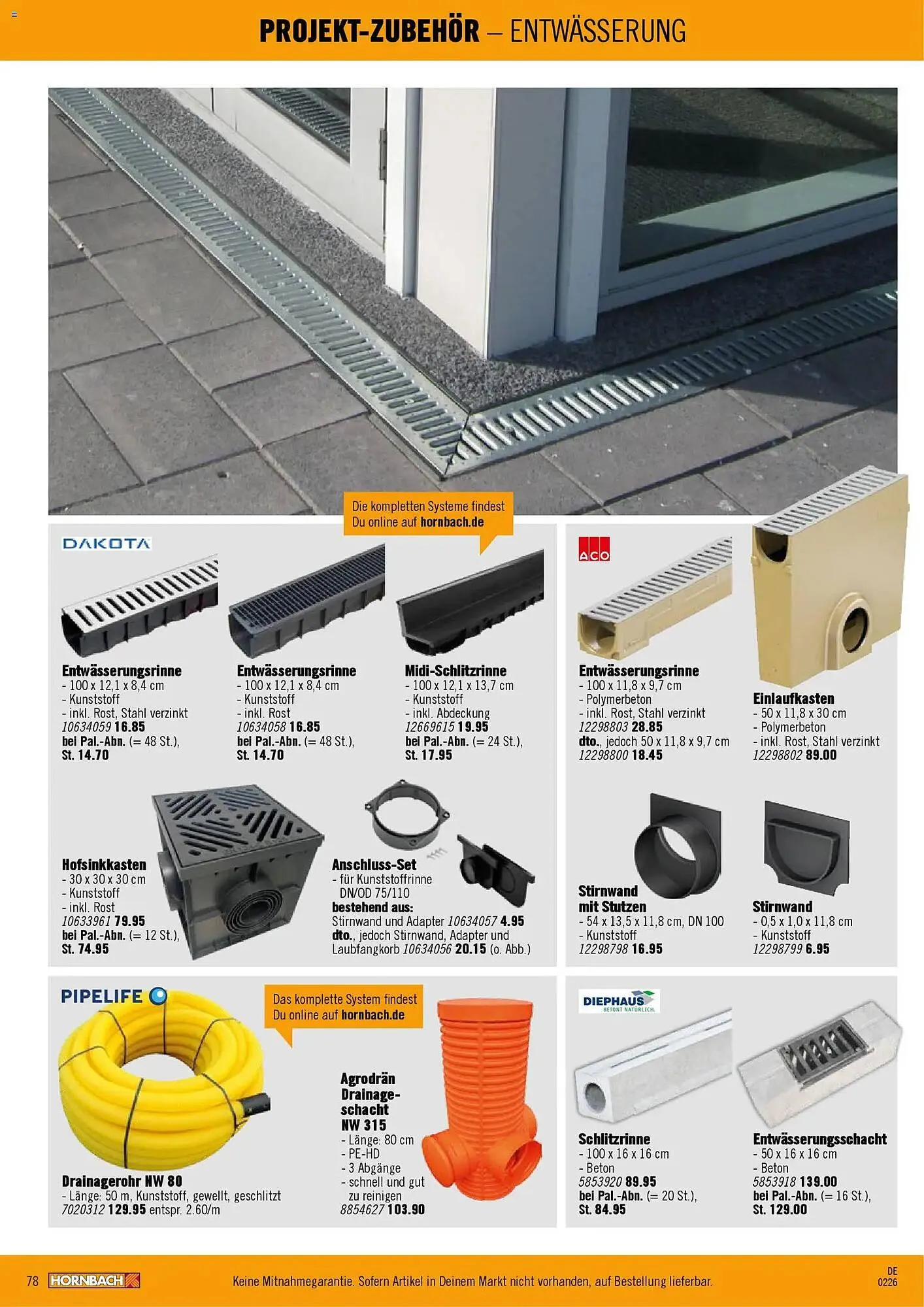 Hornbach Prospekt von 12. Februar bis 31. Dezember 2026 - Prospekt seite 78