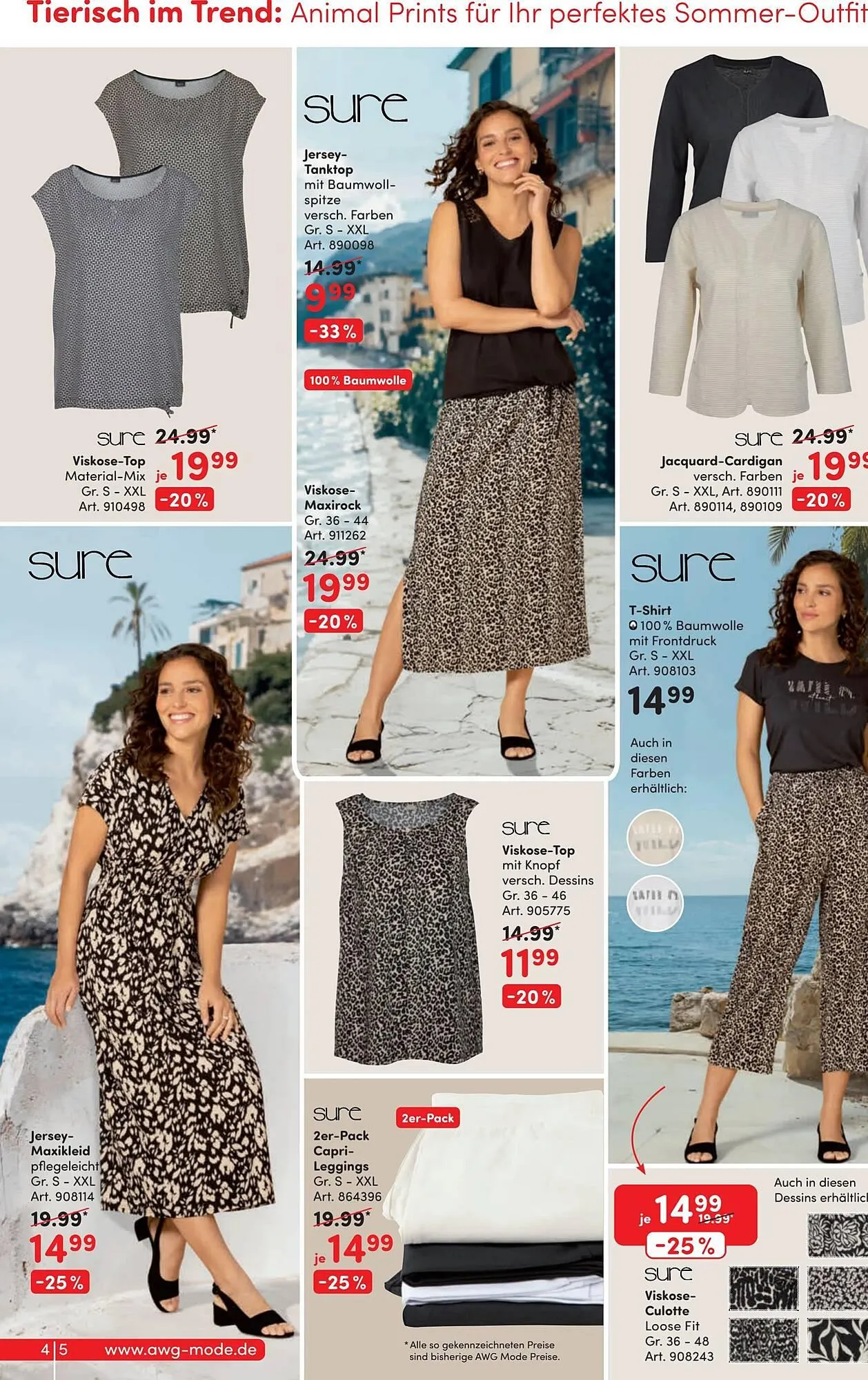 AWG Mode Prospekt von 31. Mai bis 15. Juni 2025 - Prospekt seite 4