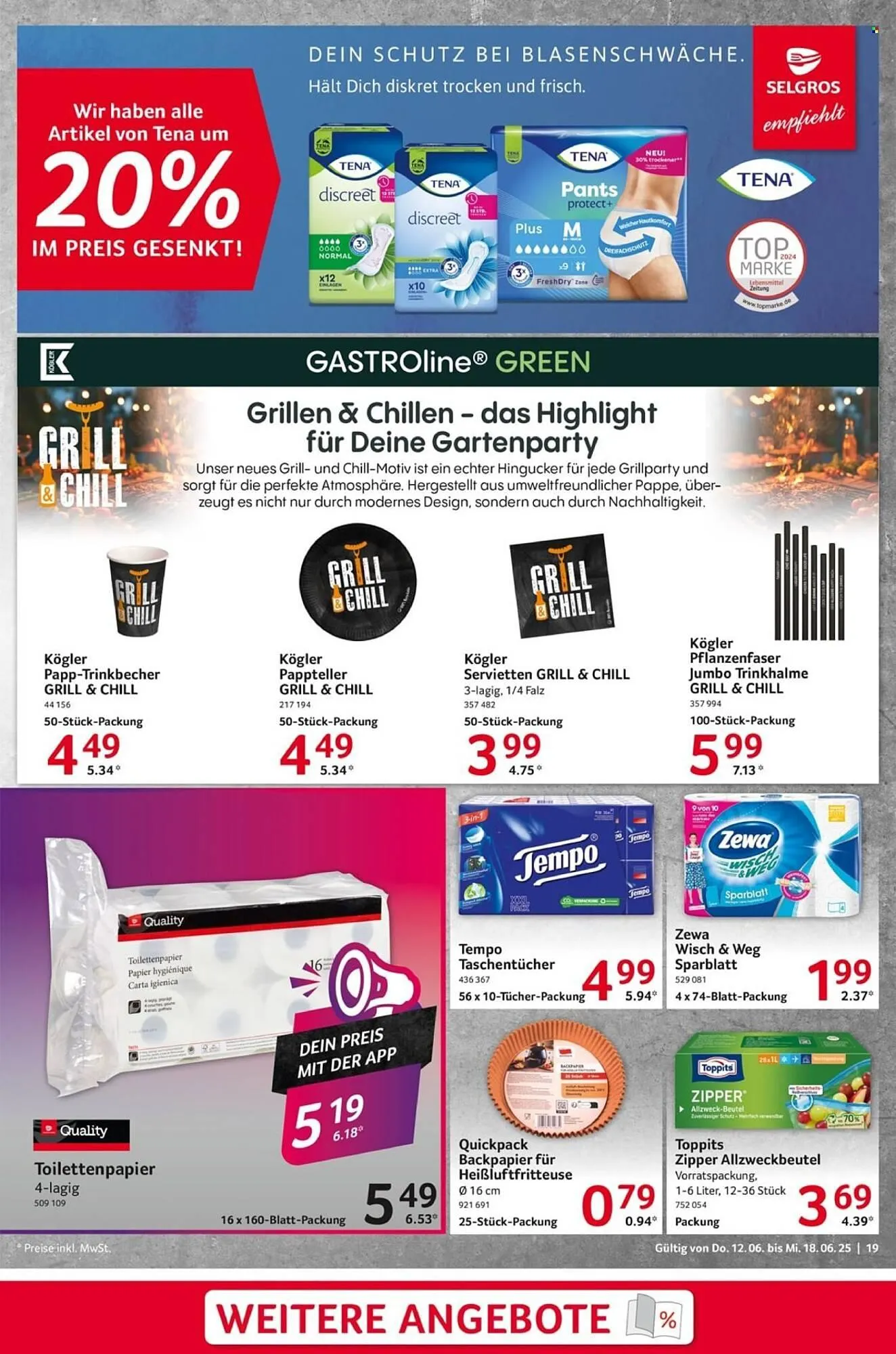 Selgros Prospekt von 12. Juni bis 18. Juni 2025 - Prospekt seite 19