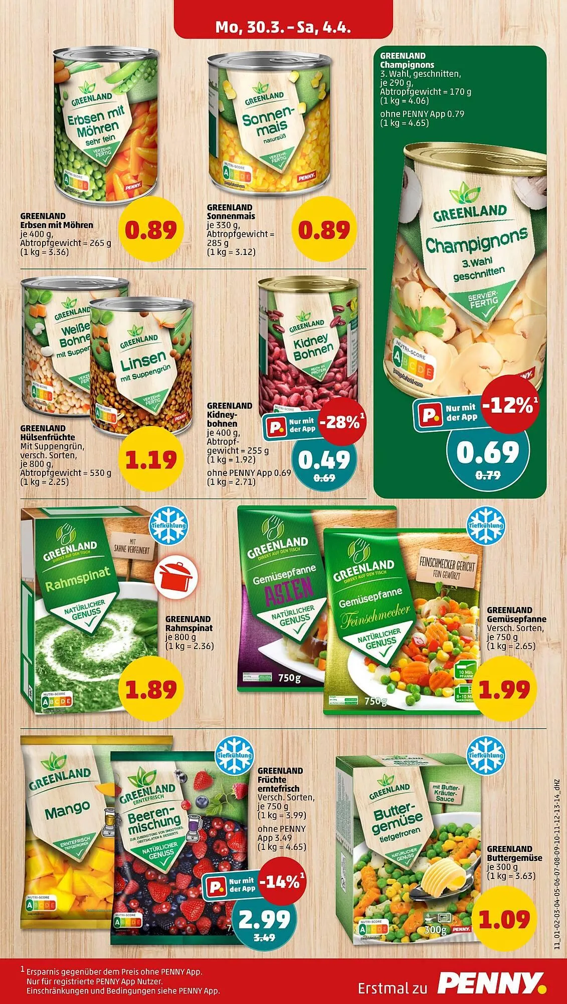 PENNY Prospekt von 30. März bis 5. April 2026 - Prospekt seite 13