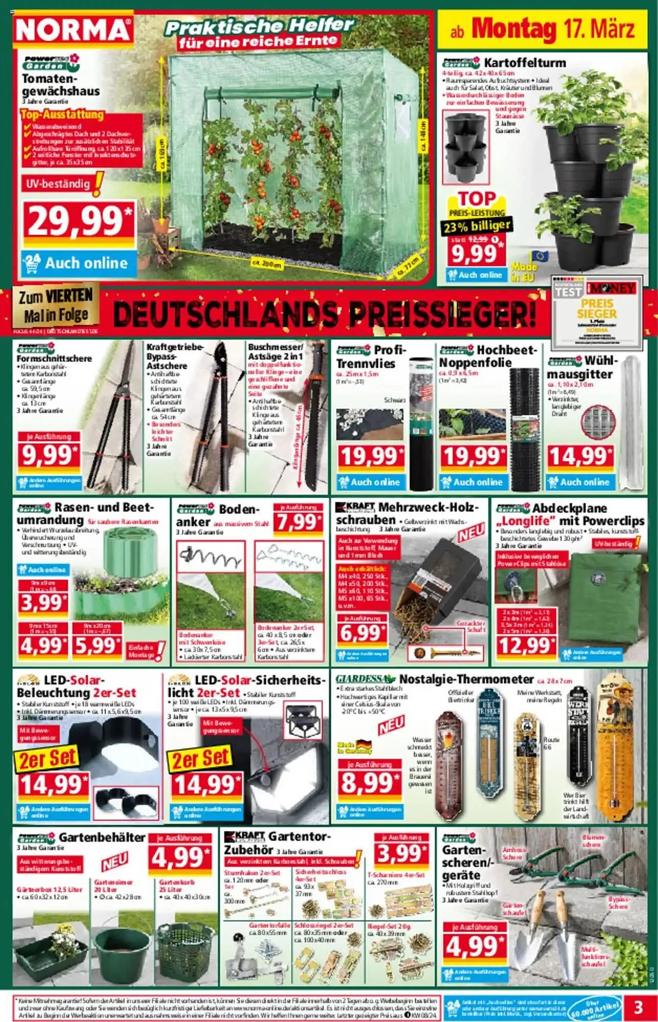 Norma Prospekt von 17. März bis 22. März 2025 - Prospekt seite 3