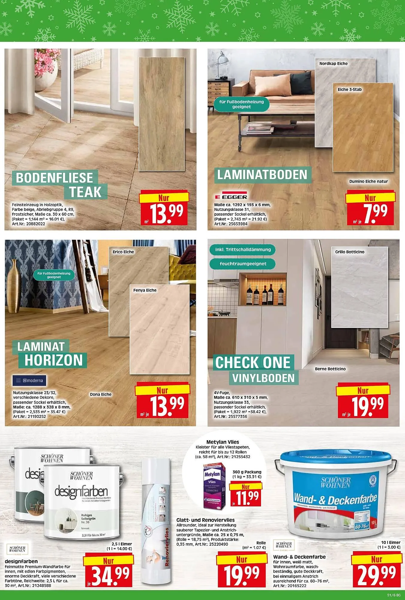 Herkules Baumarkt Prospekt von 15. Dezember bis 20. Dezember 2025 - Prospekt seite 6