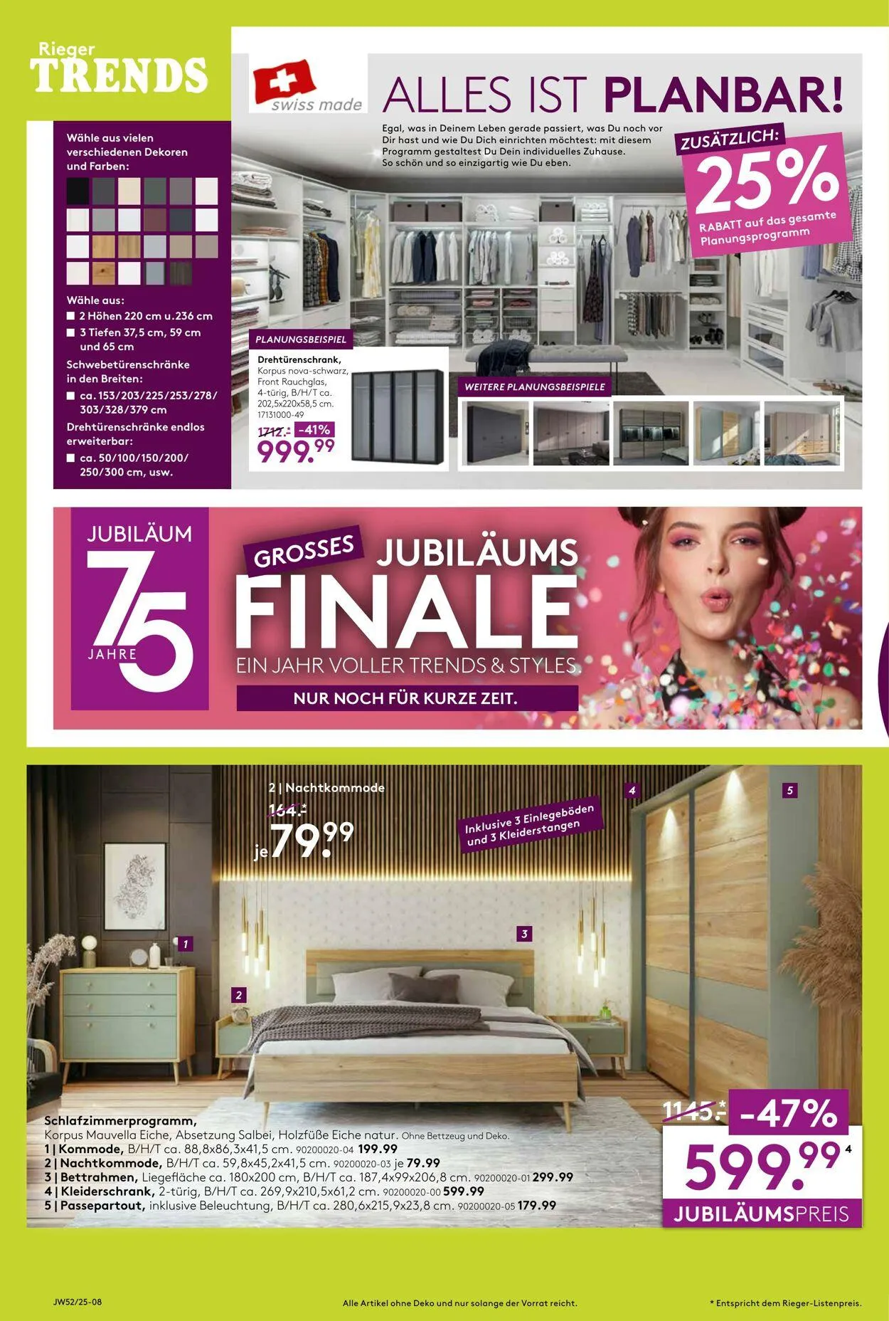 Möbel Rieger von 23. Dezember bis 23. Januar 2026 - Prospekt seite 8