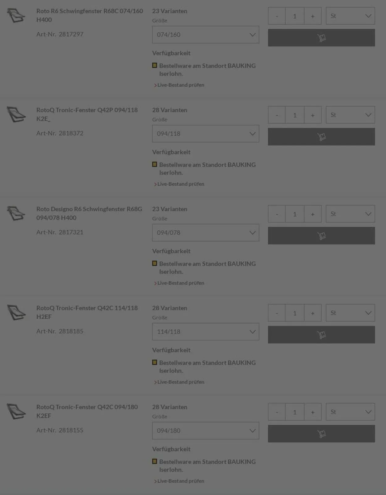 Bauking von 21. Juli bis 30. Juli 2025 - Prospekt seite 15