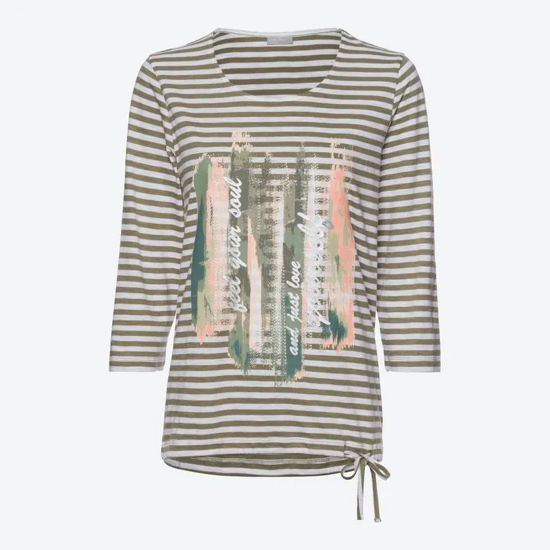 Damen-Shirt mit 3/4-Ärmeln