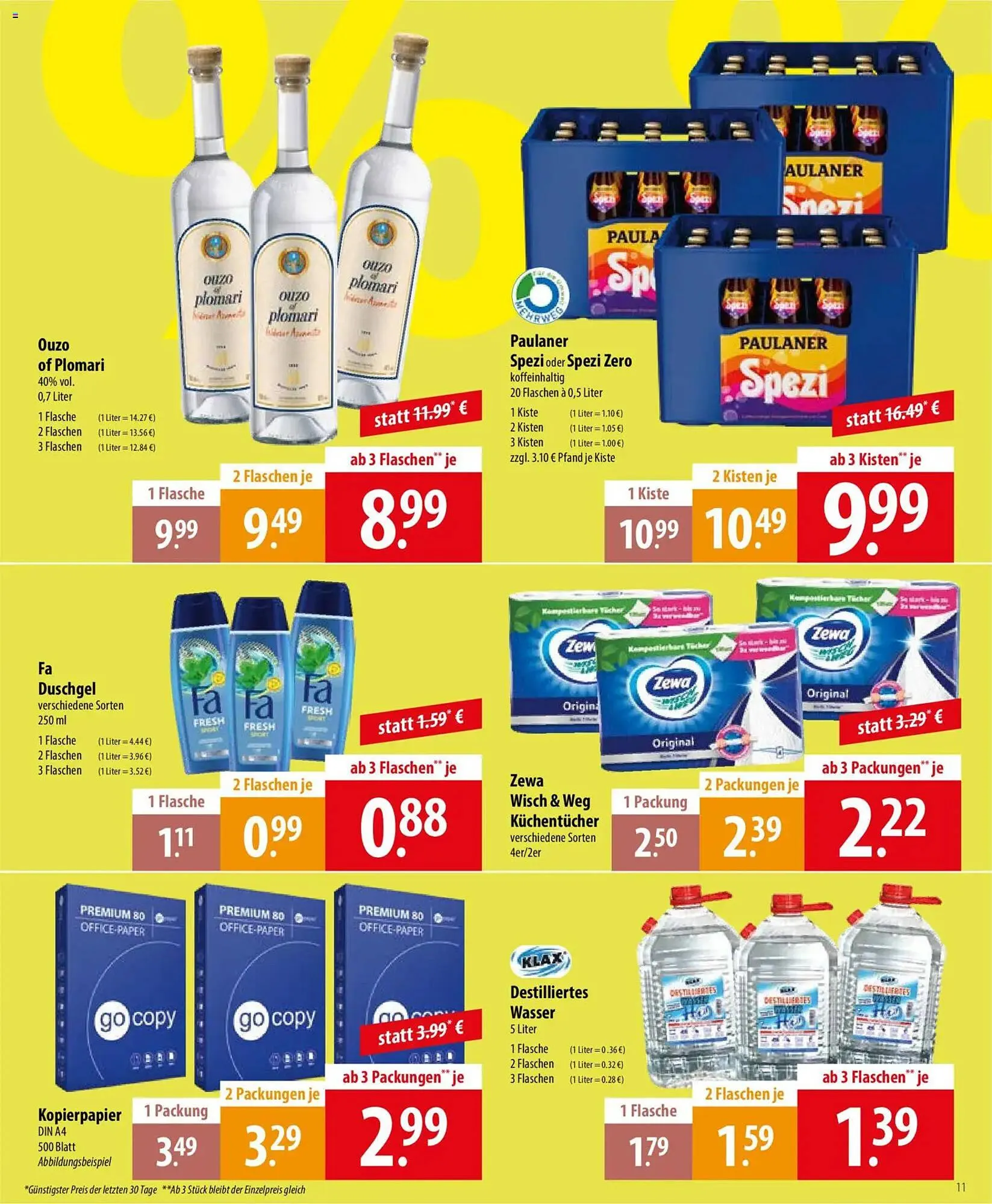 Famila Nord Ost Prospekt von 27. April bis 2. Mai 2026 - Prospekt seite 11