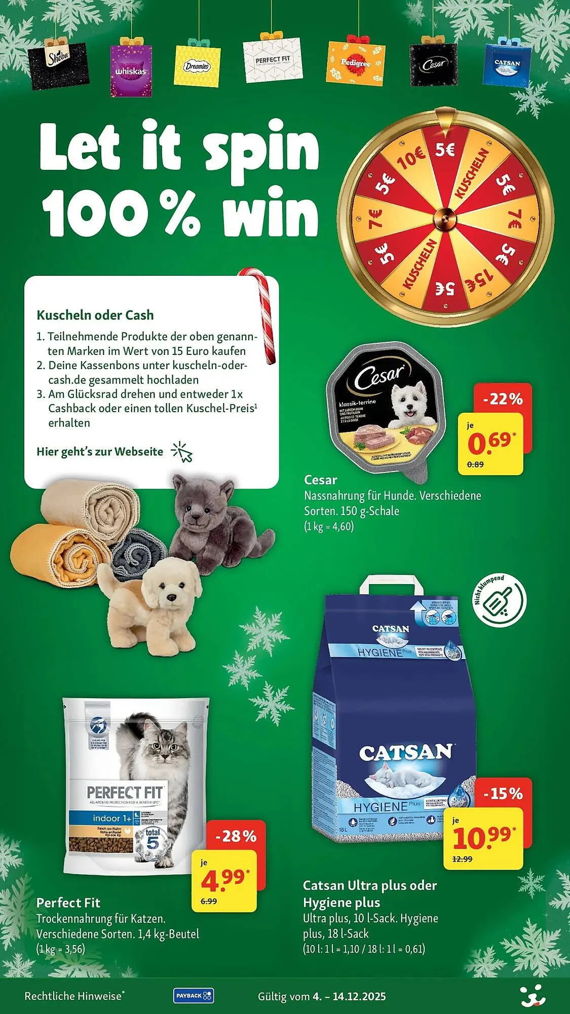 Fressnapf Prospekt von 3. Dezember bis 10. Dezember 2025 - Prospekt seite 9