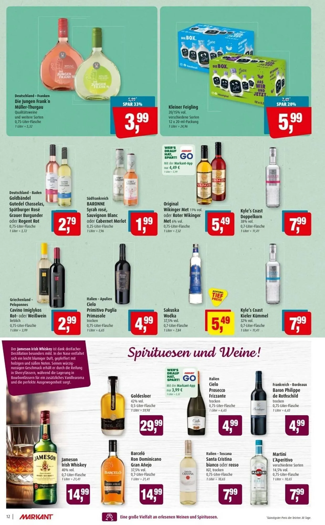 Markant Prospekt von 16. Februar bis 21. Februar 2026 - Prospekt seite 12