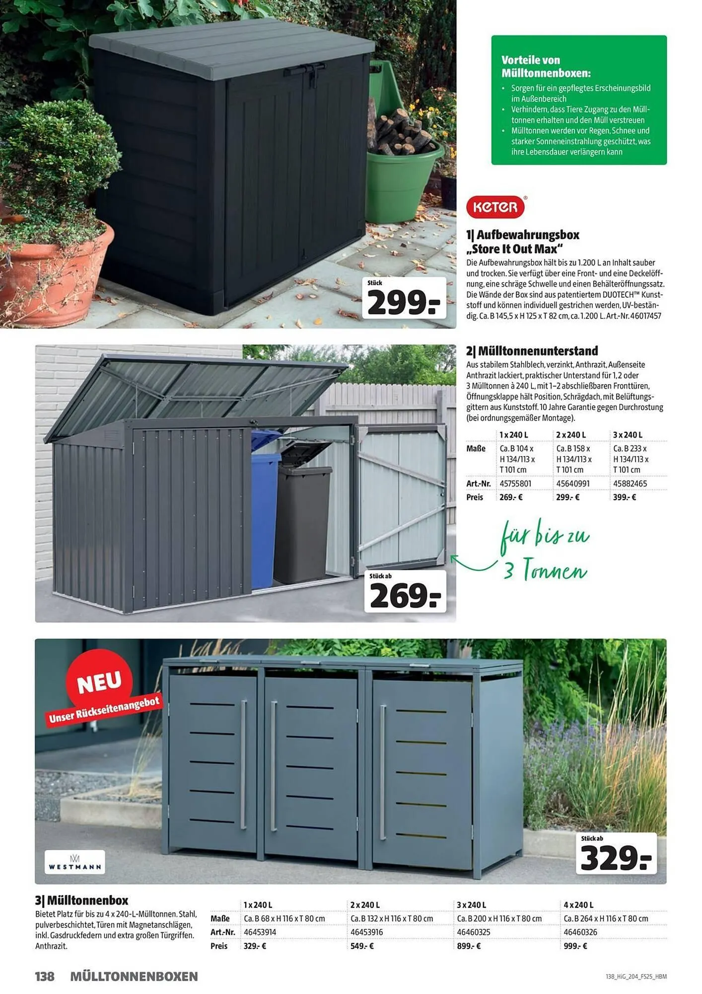 Hagebau Prospekt von 19. September bis 31. Dezember 2025 - Prospekt seite 138