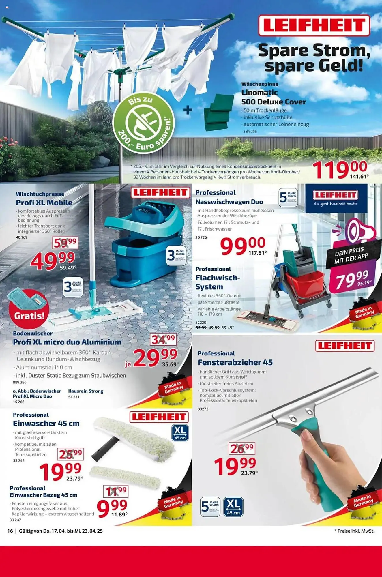 Selgros Prospekt von 17. April bis 23. April 2025 - Prospekt seite 16