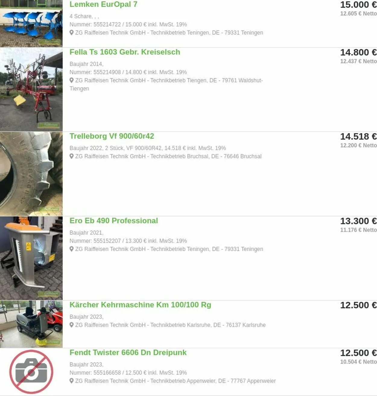 ZG Raiffeisen Aktueller Prospekt von 14. April bis 23. April 2025 - Prospekt seite 19