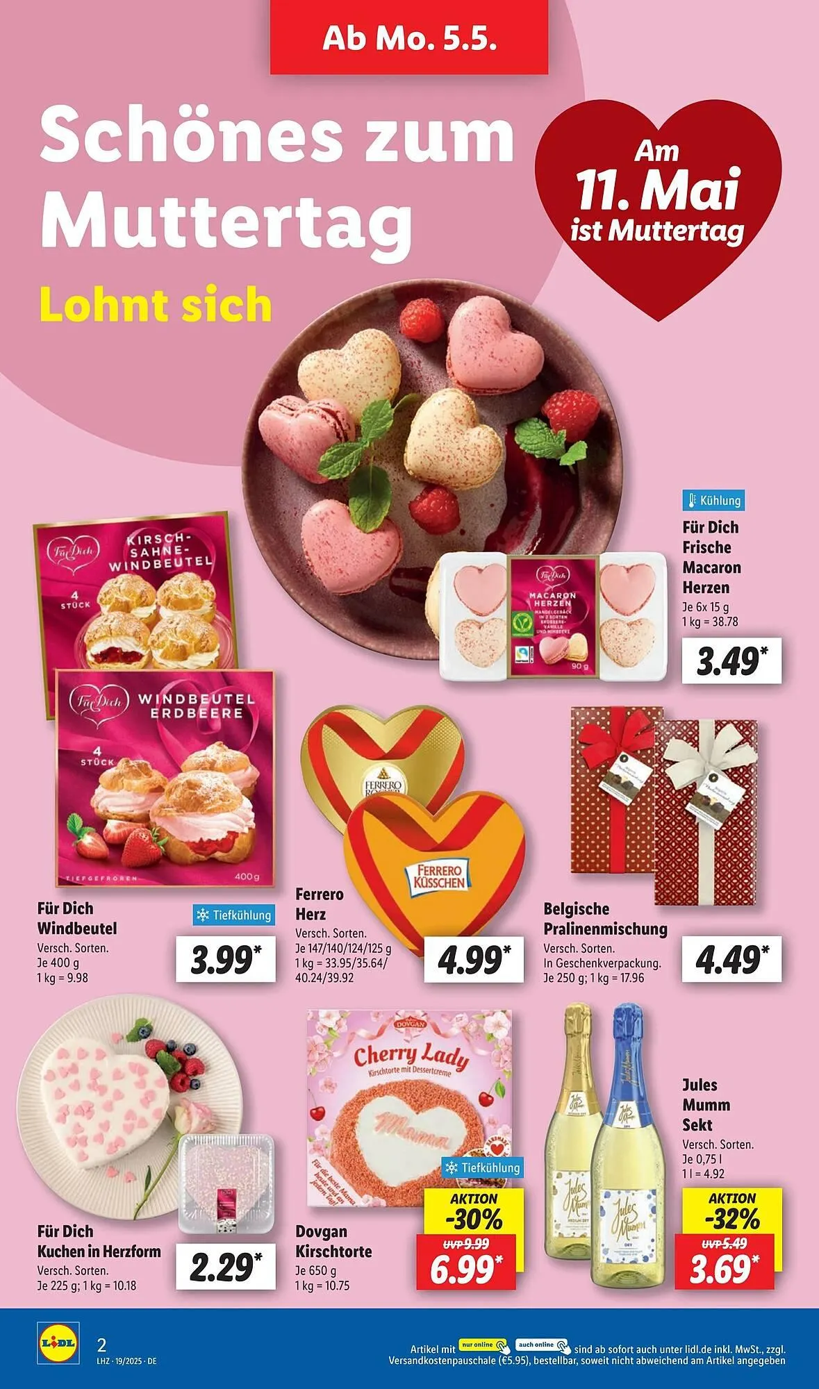 Lidl Prospekt von 5. Mai bis 11. Mai 2025 - Prospekt seite 2