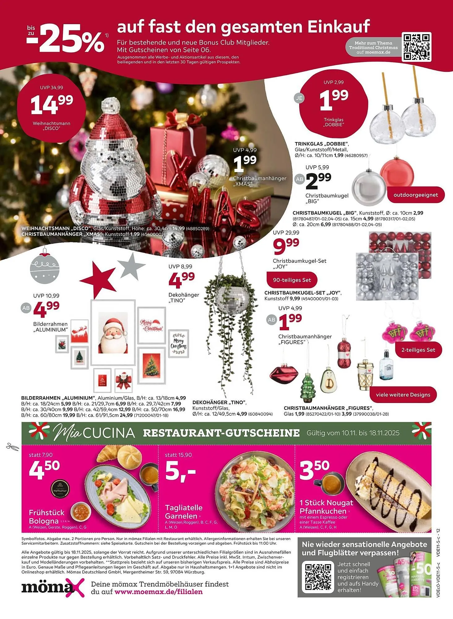 Mömax Prospekt von 10. November bis 18. November 2025 - Prospekt seite 12