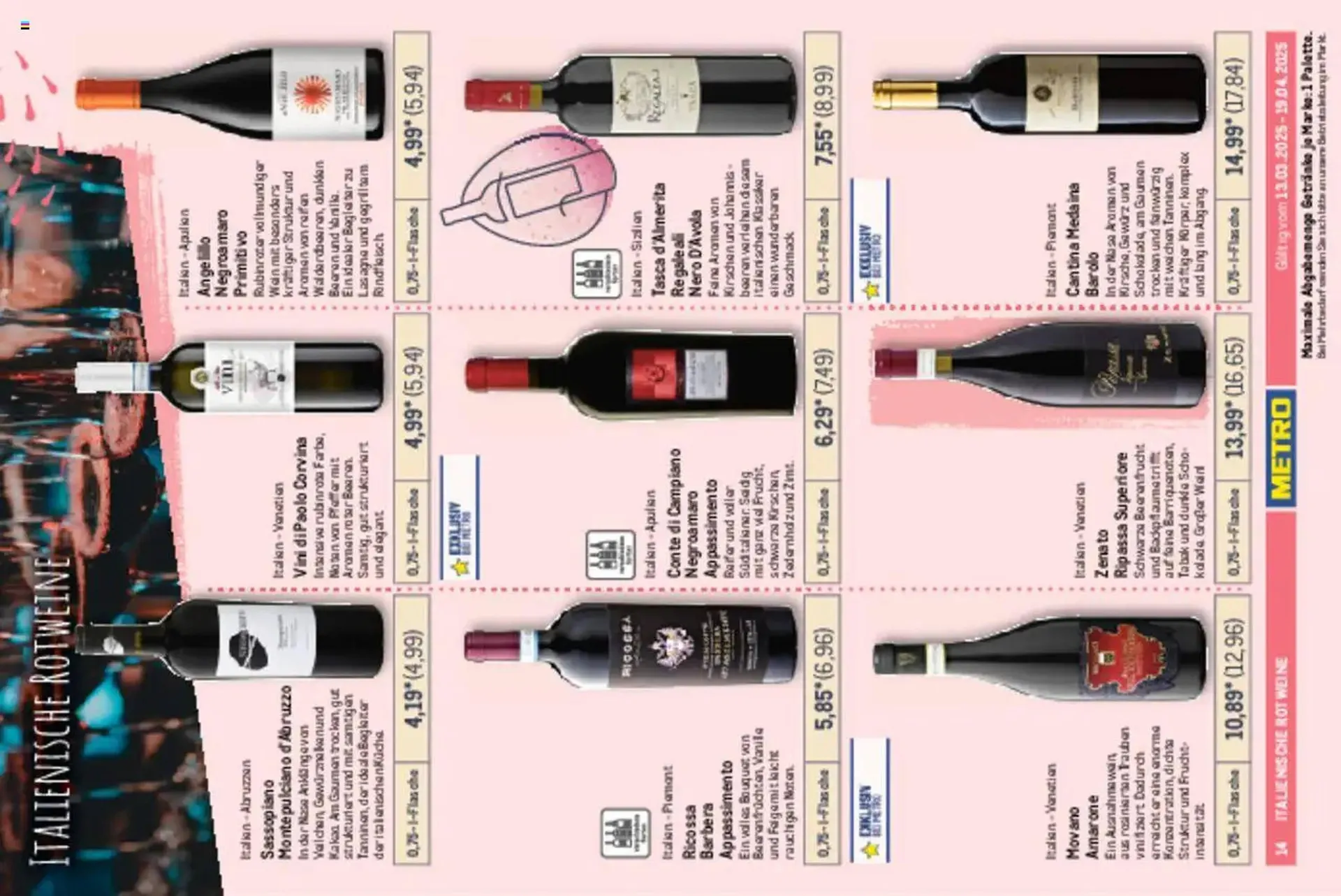 METRO Prospekt von 13. März bis 19. April 2025 - Prospekt seite 14