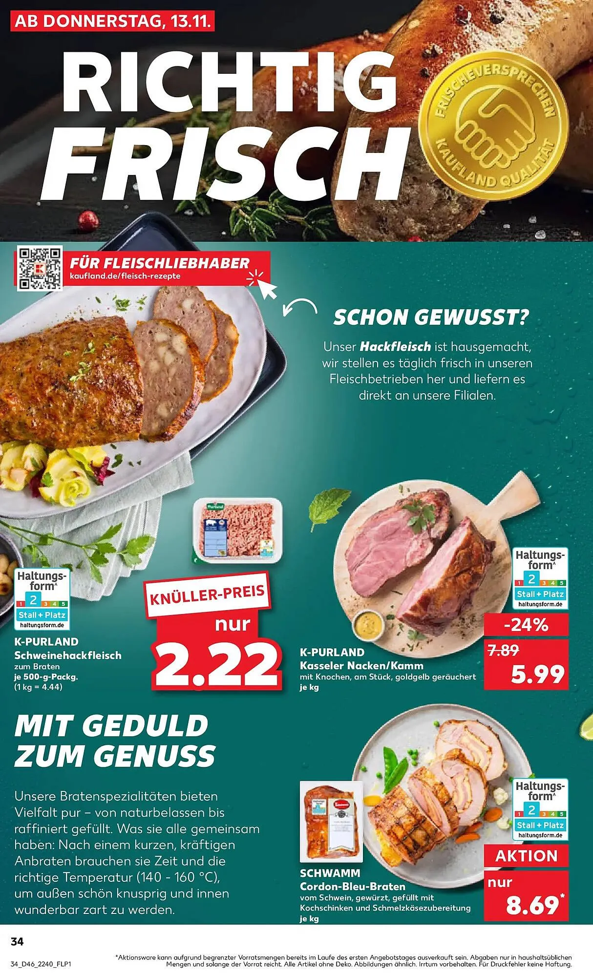 Kaufland Prospekt von 16. November bis 19. November 2025 - Prospekt seite 34