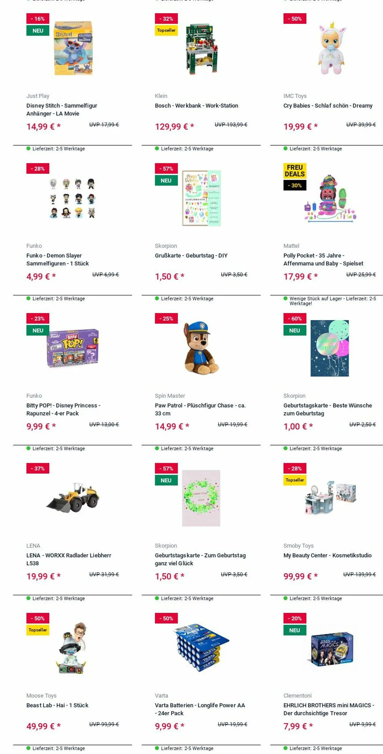 ROFU Kinderland Aktueller Prospekt von 21. Juli bis 30. Juli 2025 - Prospekt seite 33