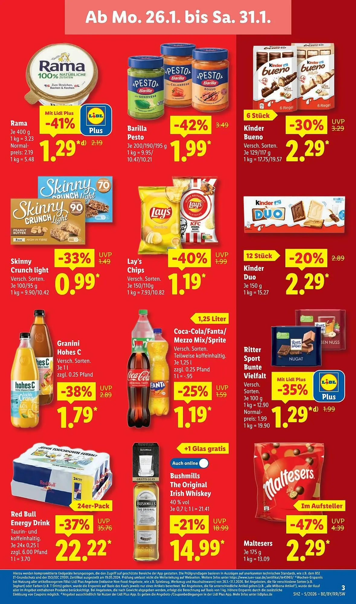 Lidl Prospekt von 26. Januar bis 1. Februar 2026 - Prospekt seite 3
