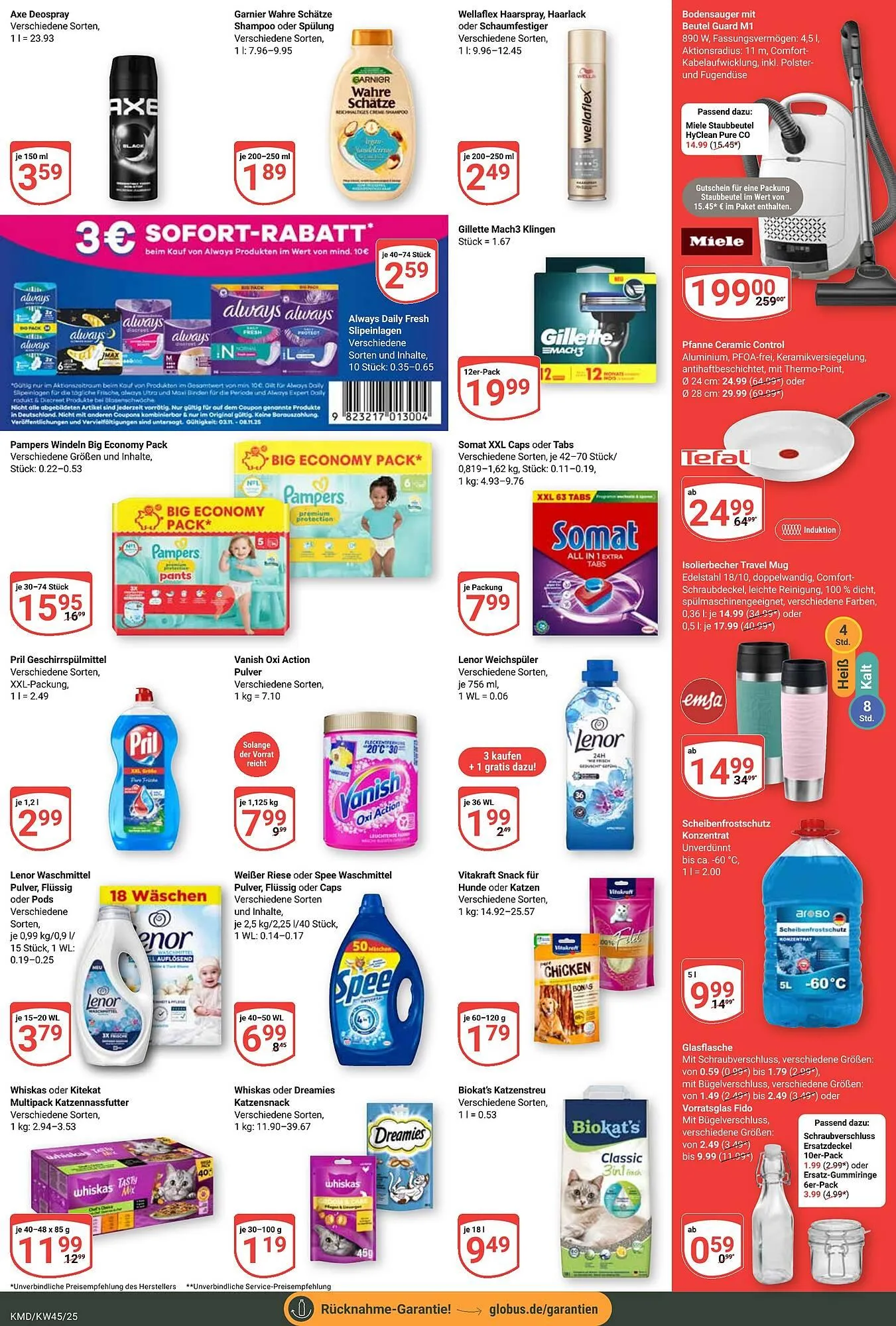 Globus Prospekt von 3. November bis 8. November 2025 - Prospekt seite 4