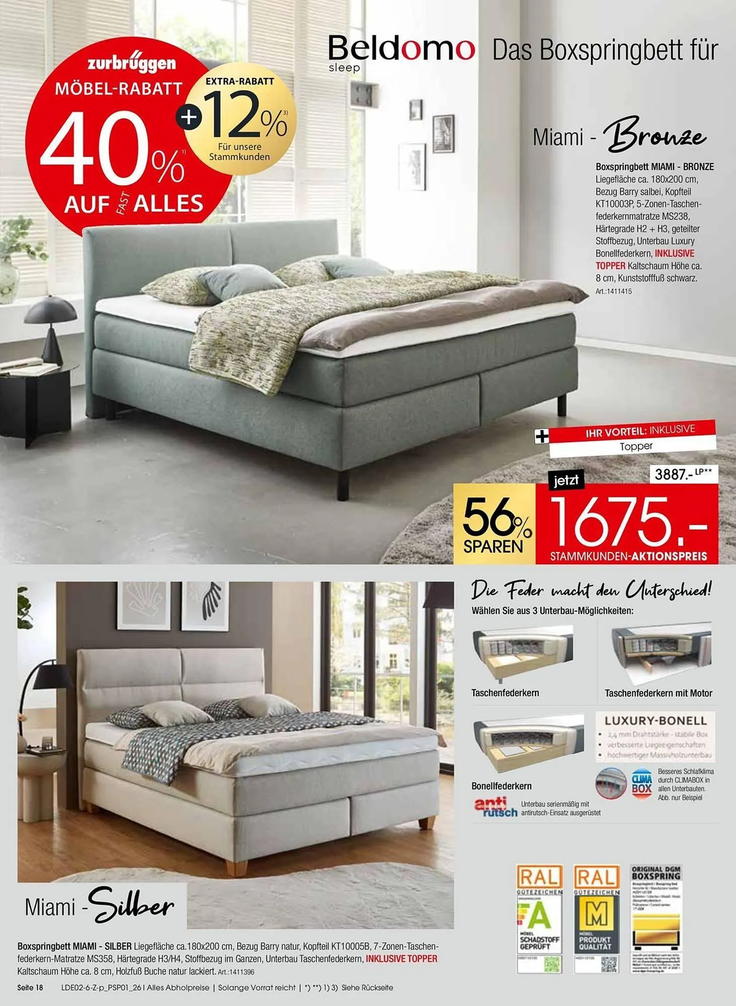 Zurbrüggen Prospekt von 28. Februar bis 28. März 2026 - Prospekt seite 18