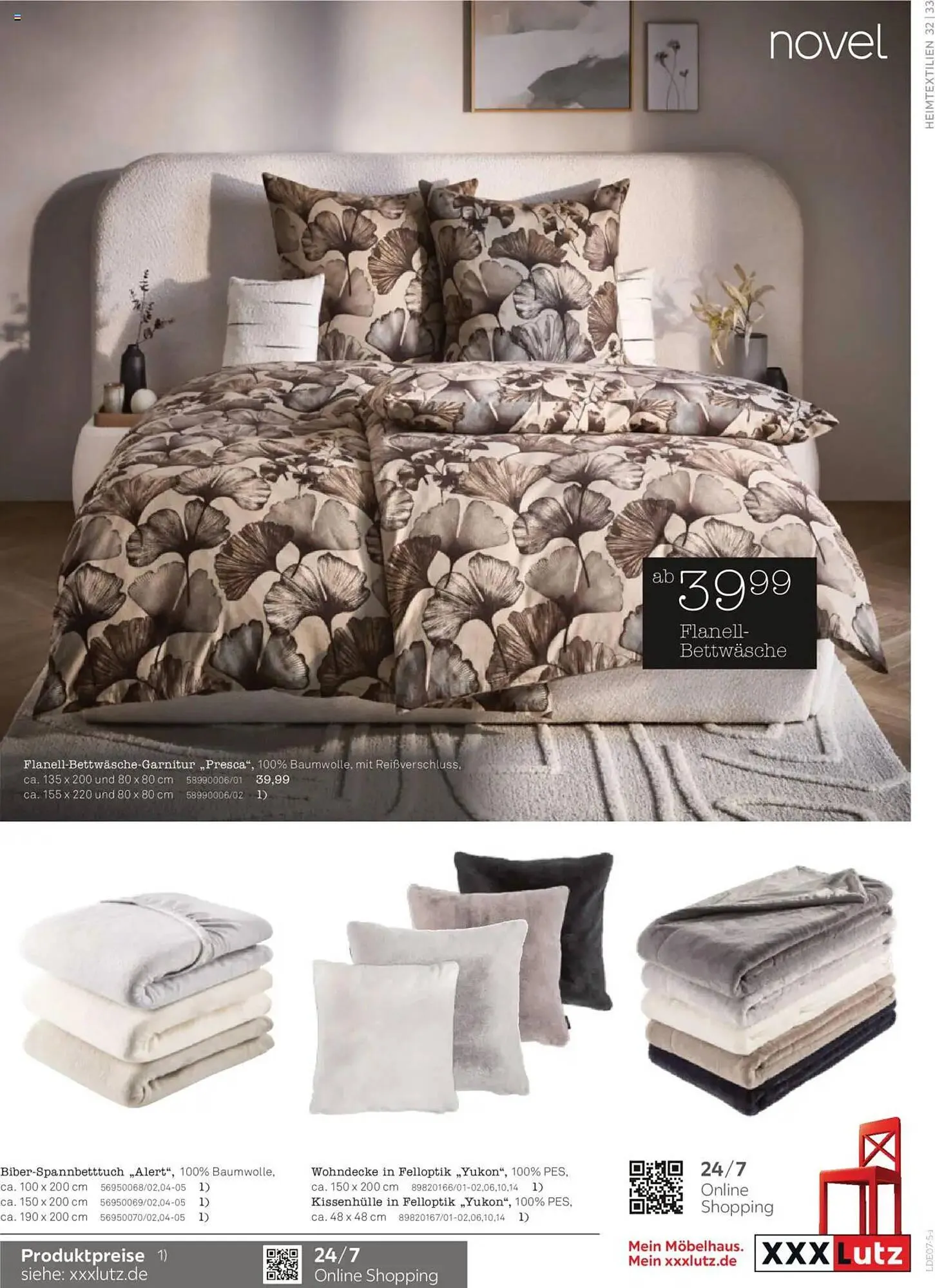 XXXLutz Prospekt von 1. September bis 28. Februar 2026 - Prospekt seite 33