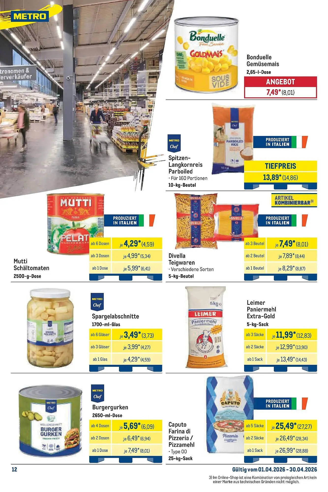 METRO Prospekt von 5. April bis 11. April 2026 - Prospekt seite 12