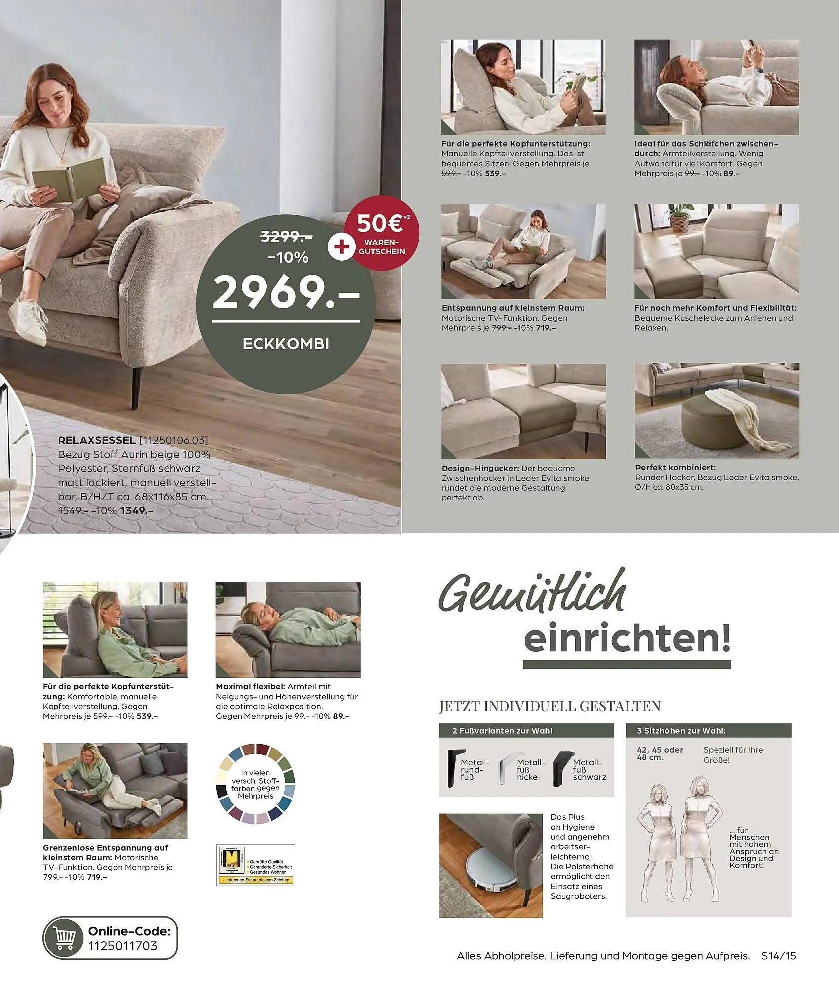 Möbel Buss Prospekt von 27. Februar bis 17. März 2025 - Prospekt seite 15