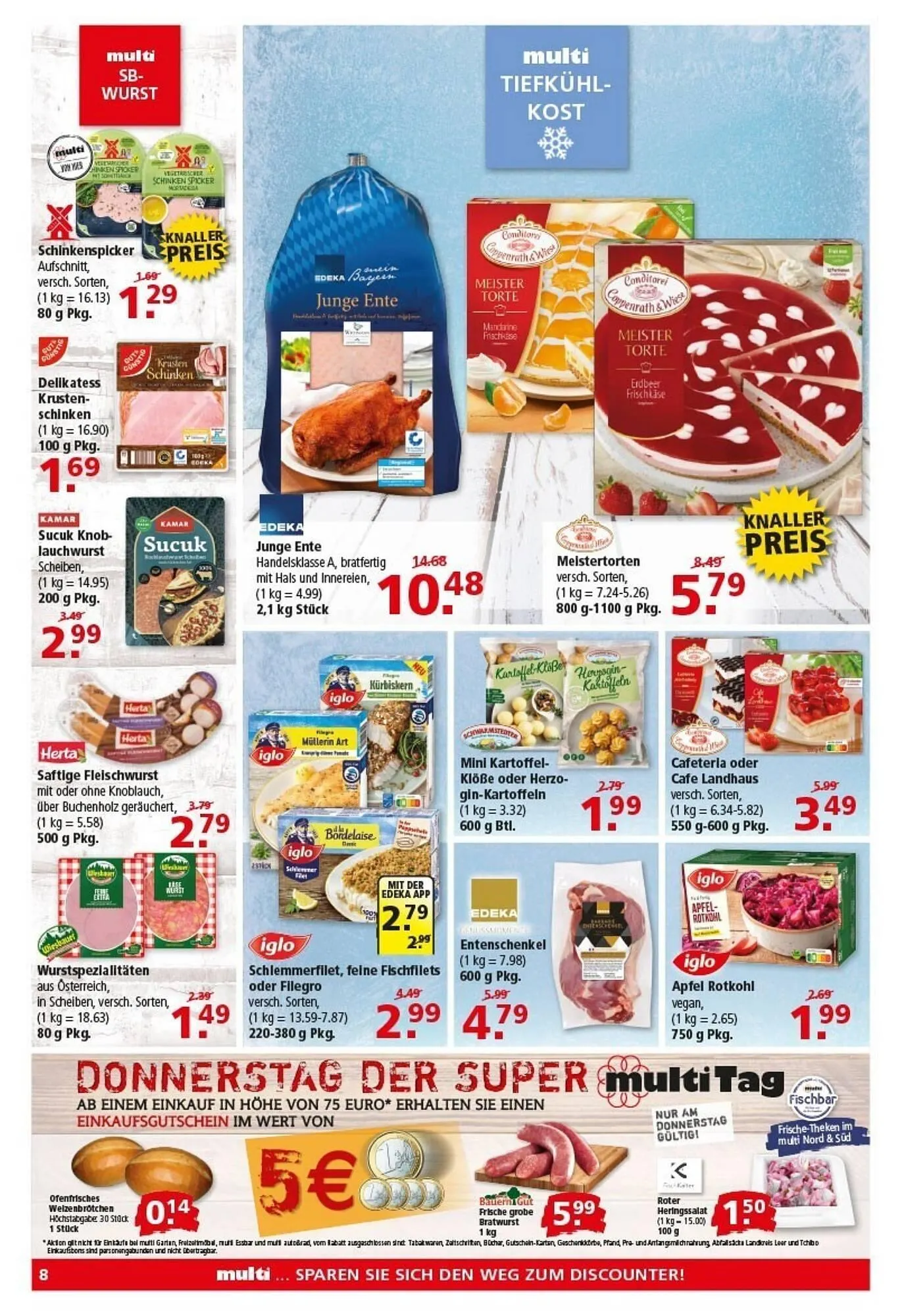 Multi Markt Prospekt von 10. November bis 15. November 2025 - Prospekt seite 8