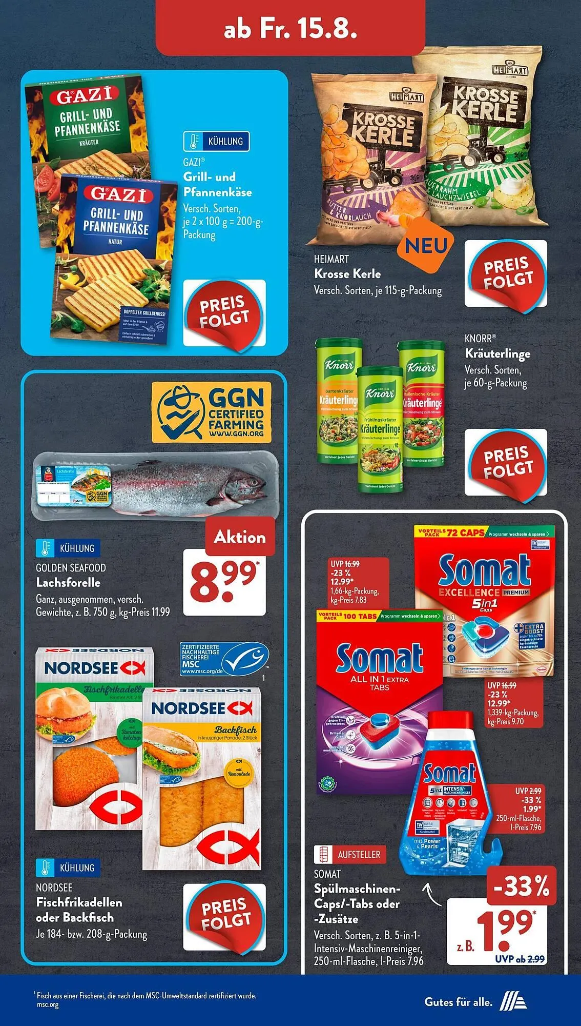 Aldi Süd Prospekt von 11. August bis 17. August 2025 - Prospekt seite 15