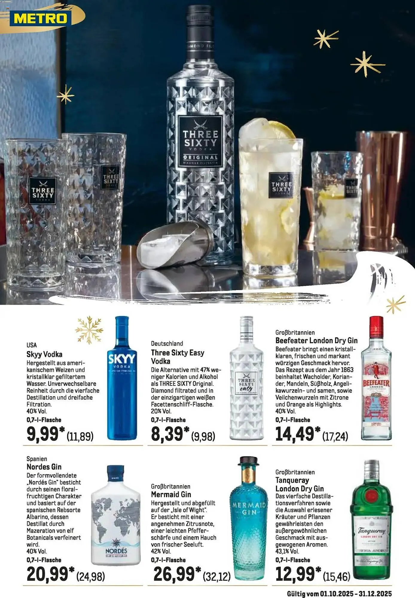 METRO Prospekt von 1. Oktober bis 31. Dezember 2025 - Prospekt seite 34