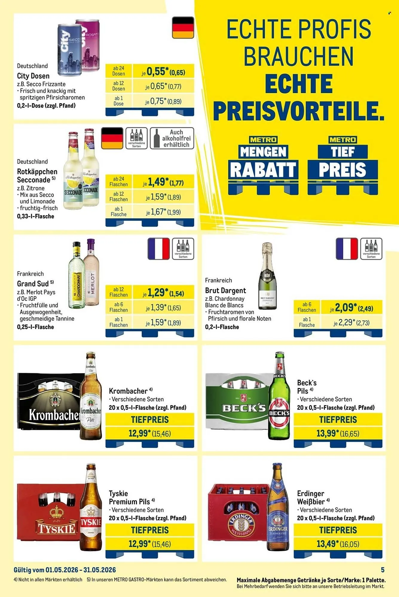 METRO Prospekt von 1. Mai bis 31. Mai 2026 - Prospekt seite 5