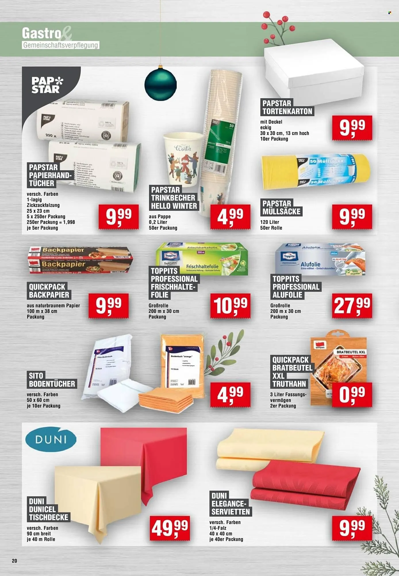 Handelshof Prospekt von 1. Dezember bis 31. Dezember 2025 - Prospekt seite 20