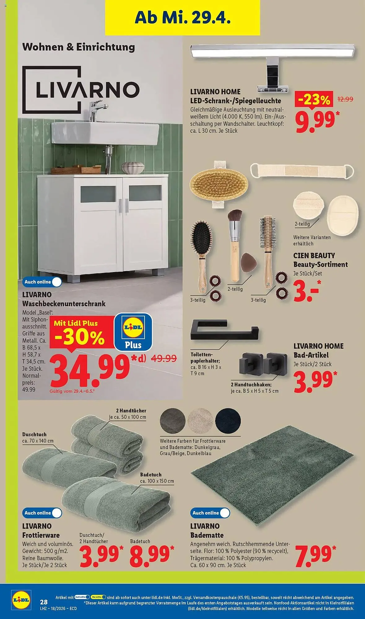 Lidl Prospekt von 27. April bis 2. Mai 2026 - Prospekt seite 22