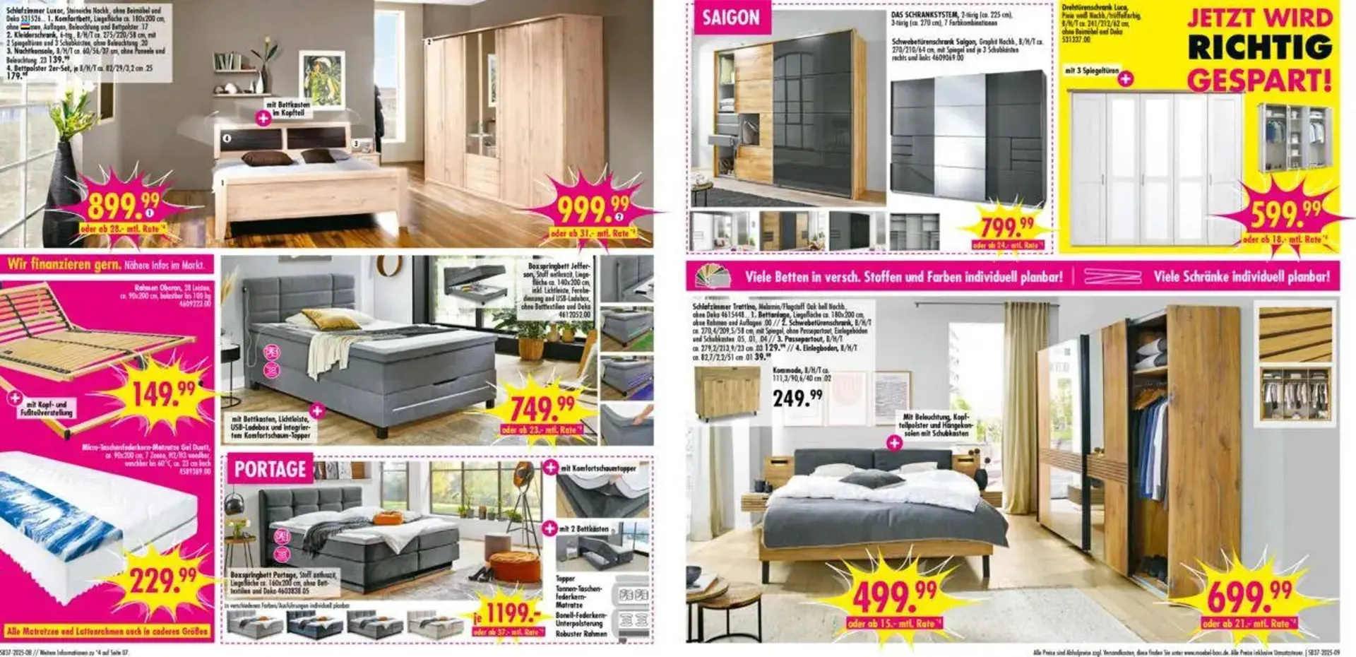 Möbel Boss Prospekt von 6. September bis 12. September 2025 - Prospekt seite 5