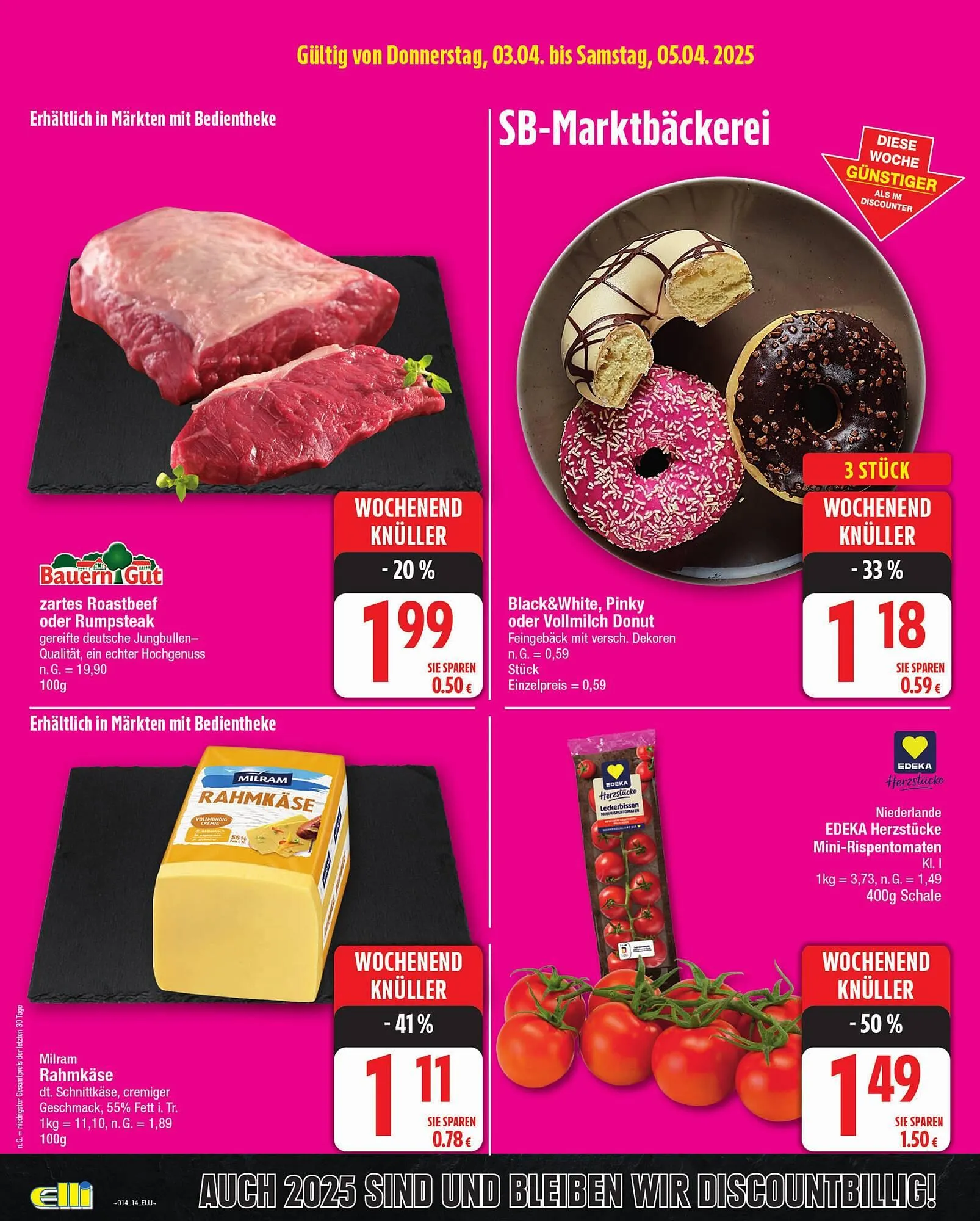 Elli Markt Prospekt von 31. März bis 5. April 2025 - Prospekt seite 14