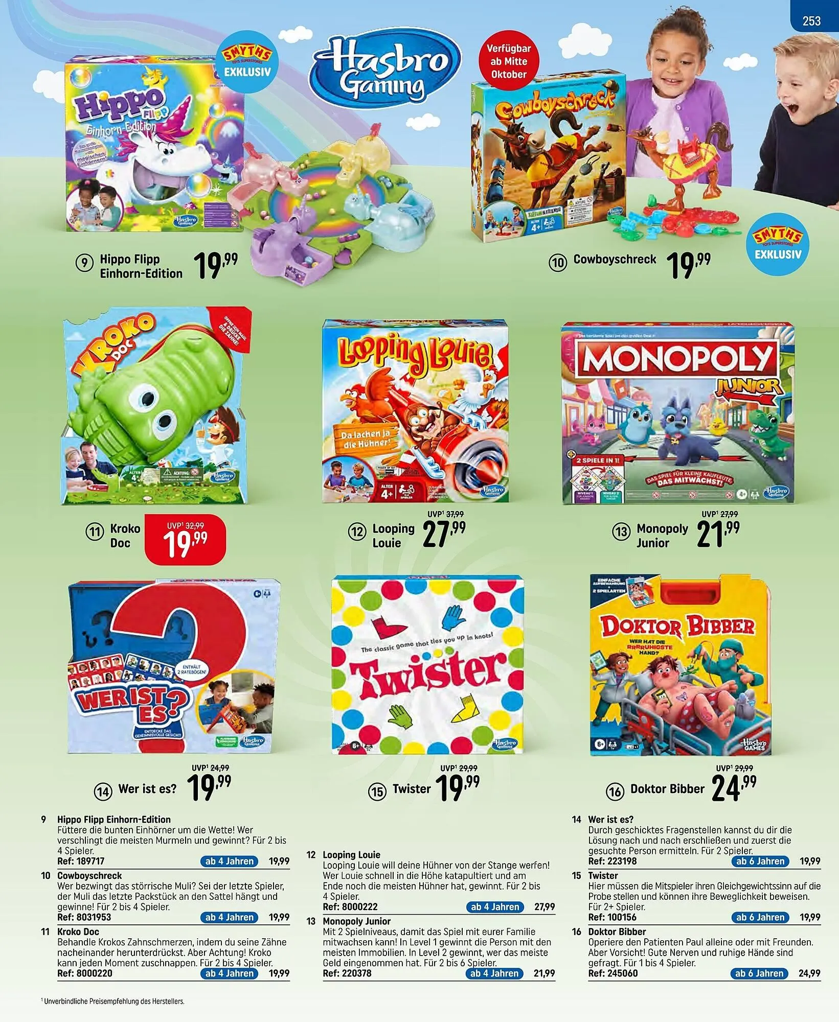 Smyths Toys Prospekt von 28. Oktober bis 14. Dezember 2025 - Prospekt seite 253