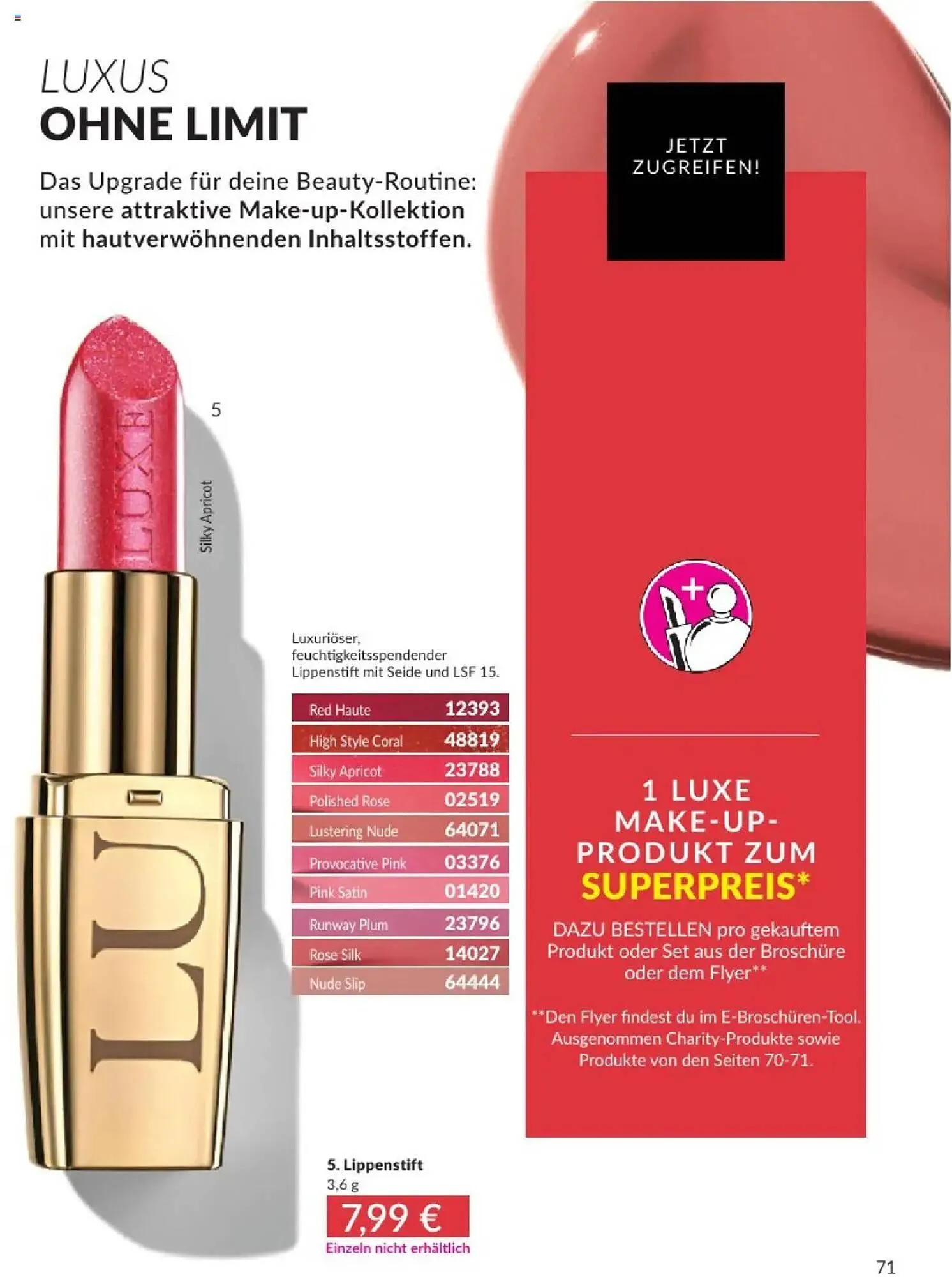 Avon Prospekt von 1. Mai bis 31. Mai 2025 - Prospekt seite 71