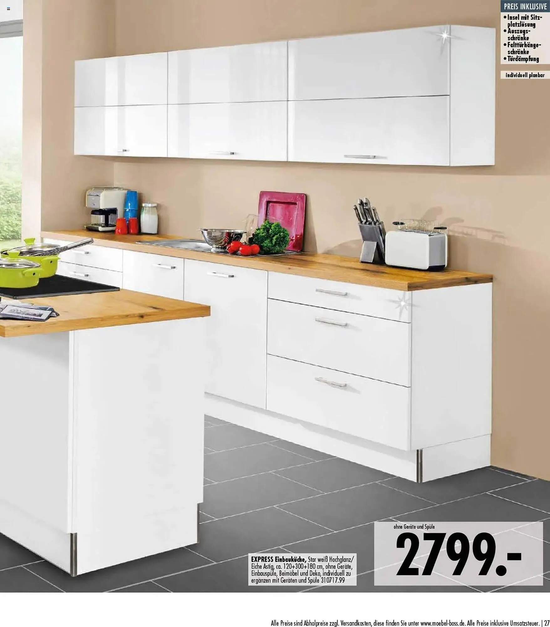 Möbel Boss Prospekt von 9. April bis 30. November 2026 - Prospekt seite 27