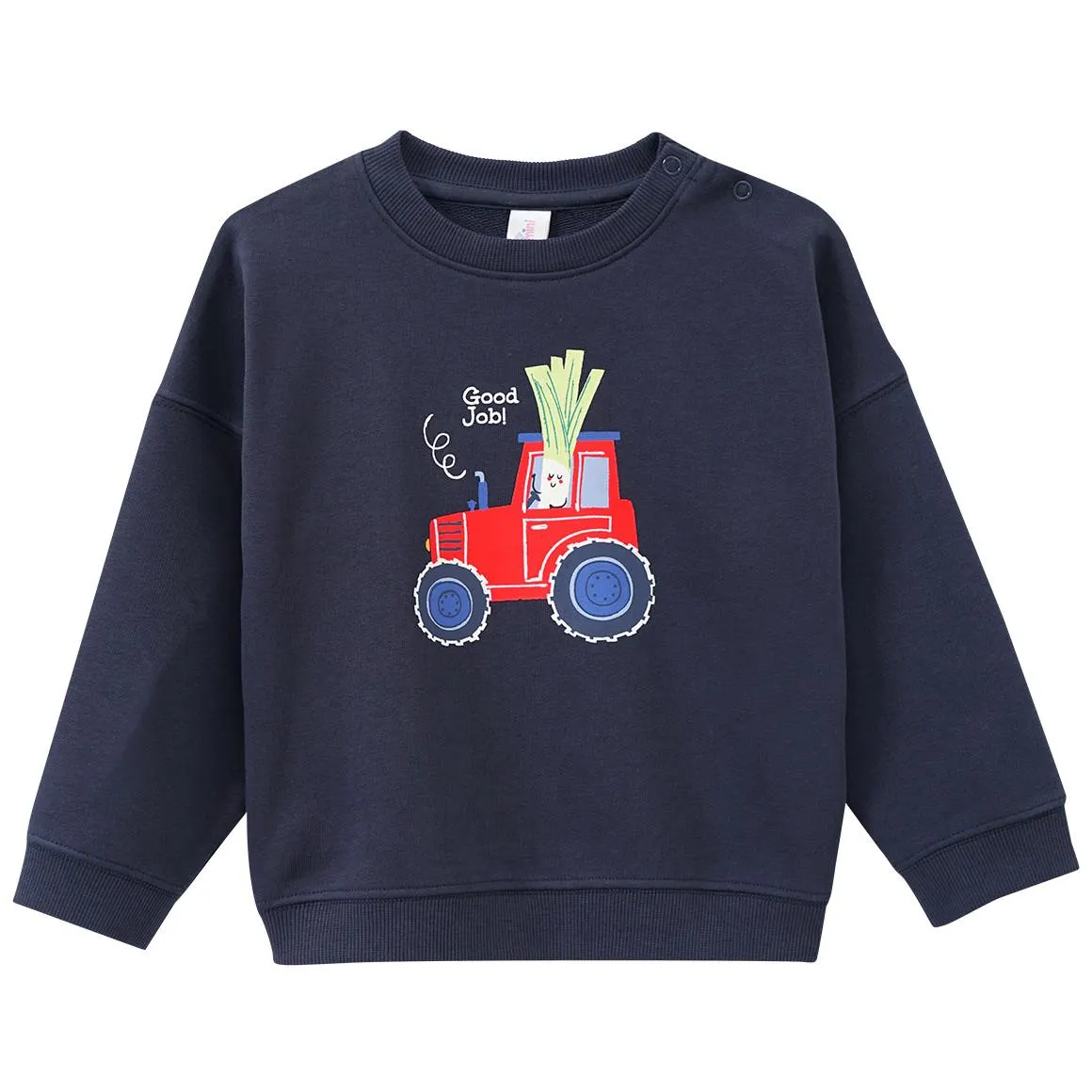 Baby Sweatshirt mit Traktor-Print