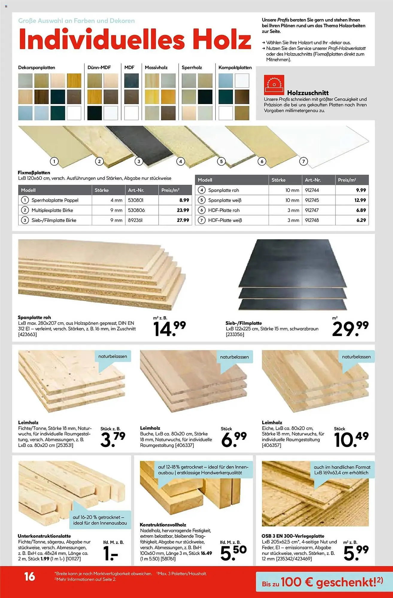 Hellweg Prospekt von 27. Oktober bis 1. November 2025 - Prospekt seite 16