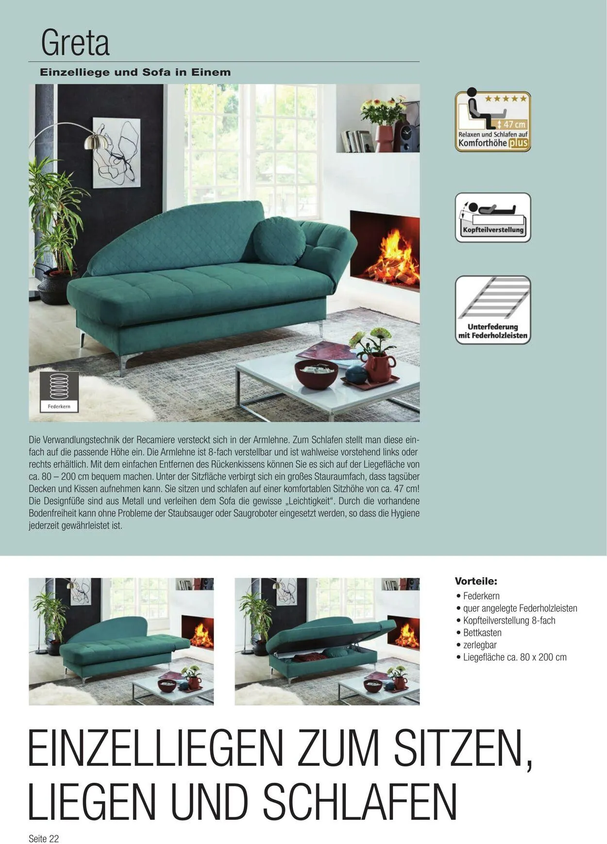 Multipolster Aktueller Prospekt von 2. Juni bis 16. Juni 2025 - Prospekt seite 22