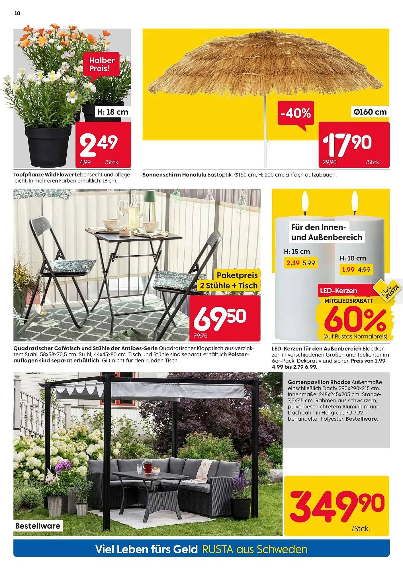 Rusta Prospekt von 24. Mai bis 30. Mai 2025 - Prospekt seite 10