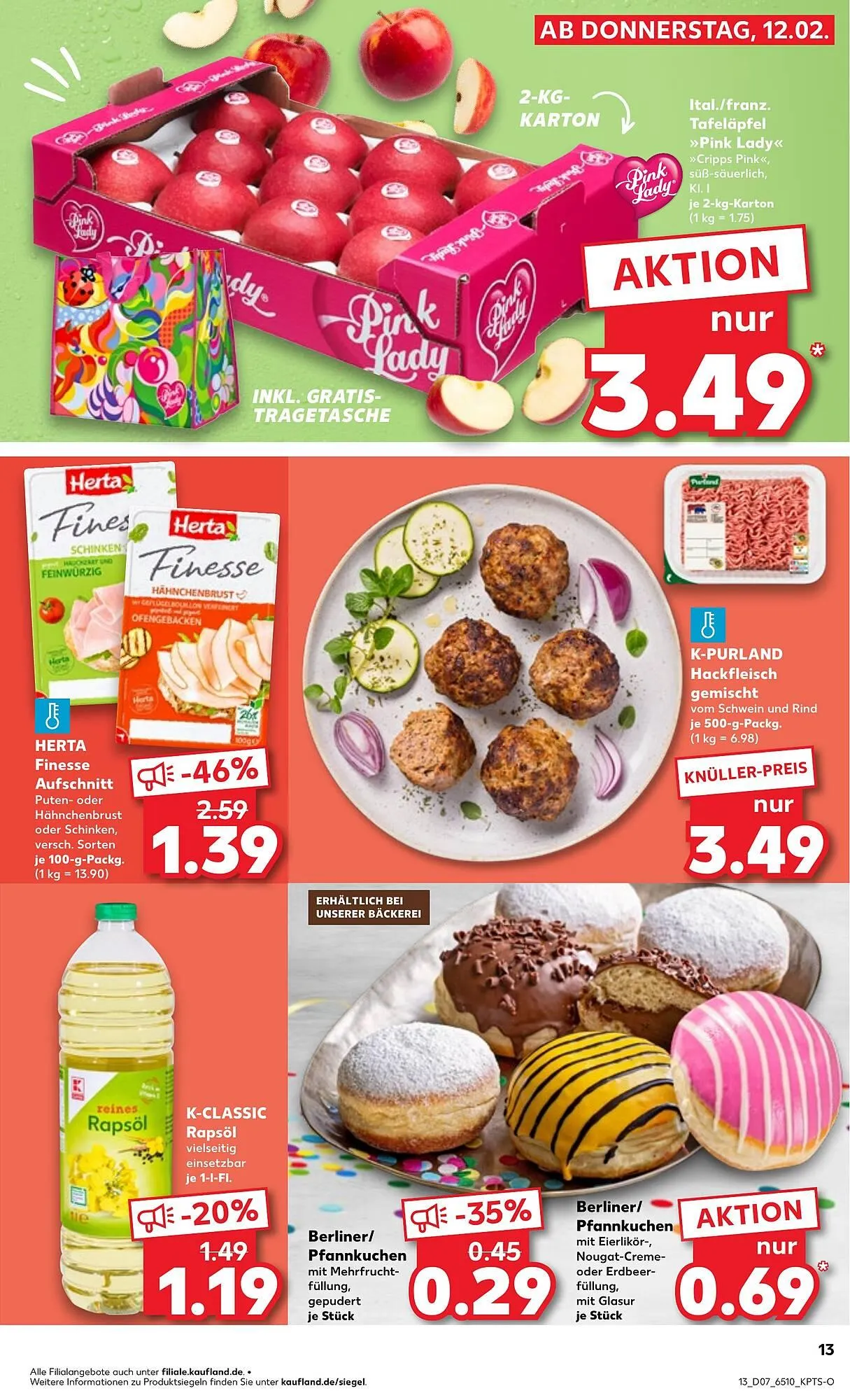 Kaufland Prospekt von 16. Februar bis 18. Februar 2026 - Prospekt seite 13