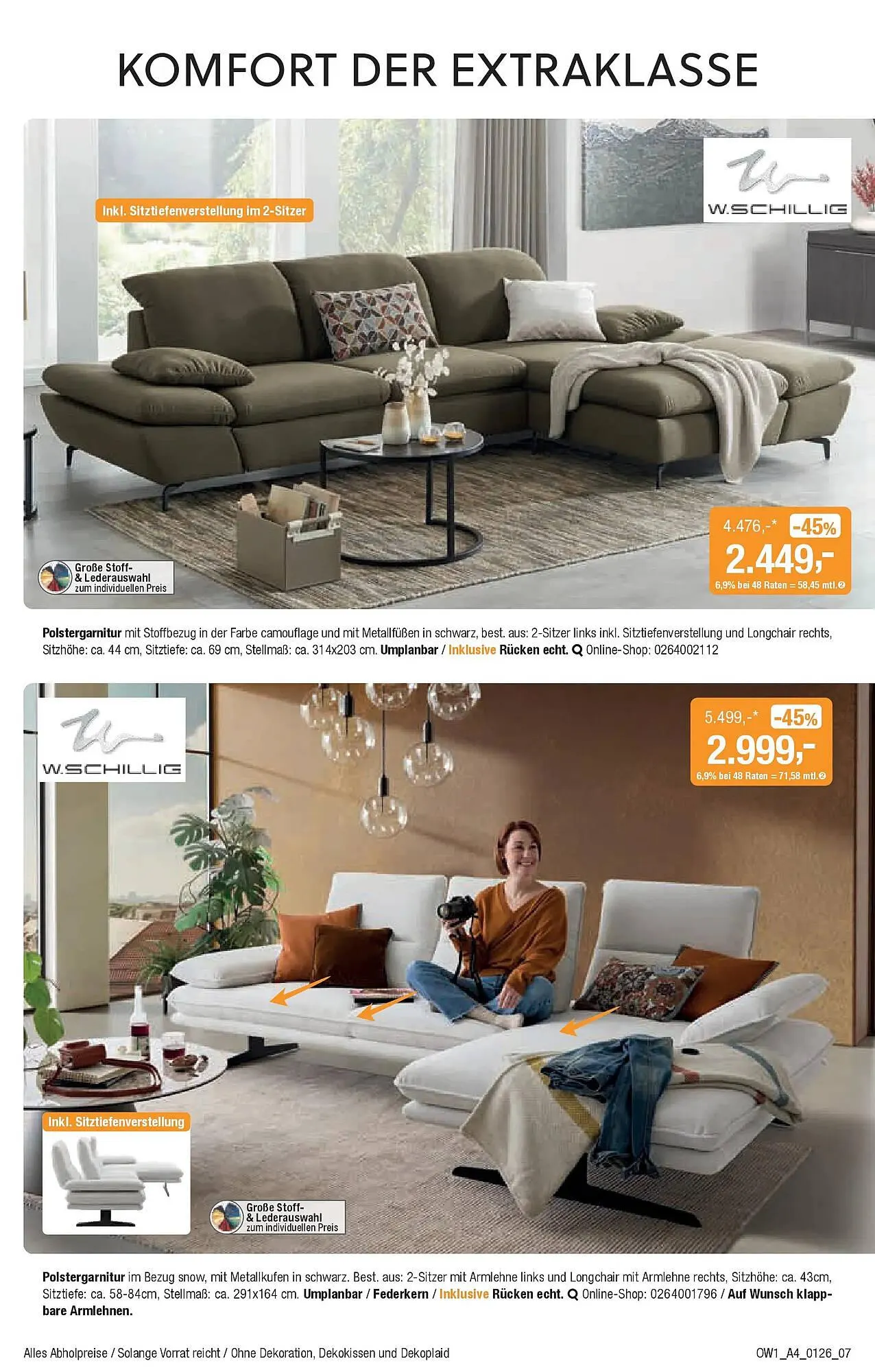 Opti Wohnwelt Prospekt von 18. Dezember bis 28. Januar 2026 - Prospekt seite 7