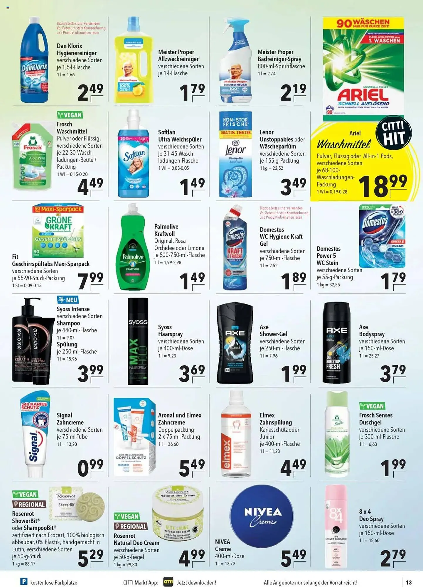 CITTI Markt Prospekt von 2. April bis 8. April 2025 - Prospekt seite 15