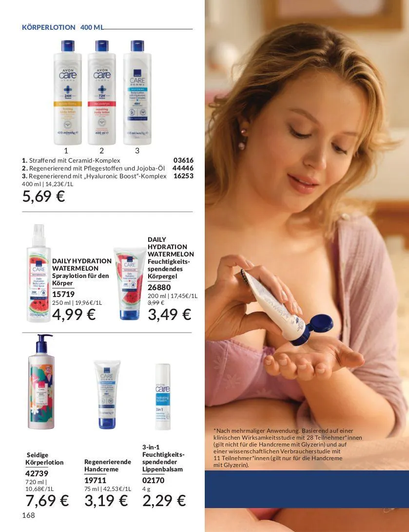 Avon Aktueller Prospekt von 19. März bis 2. April 2025 - Prospekt seite 168