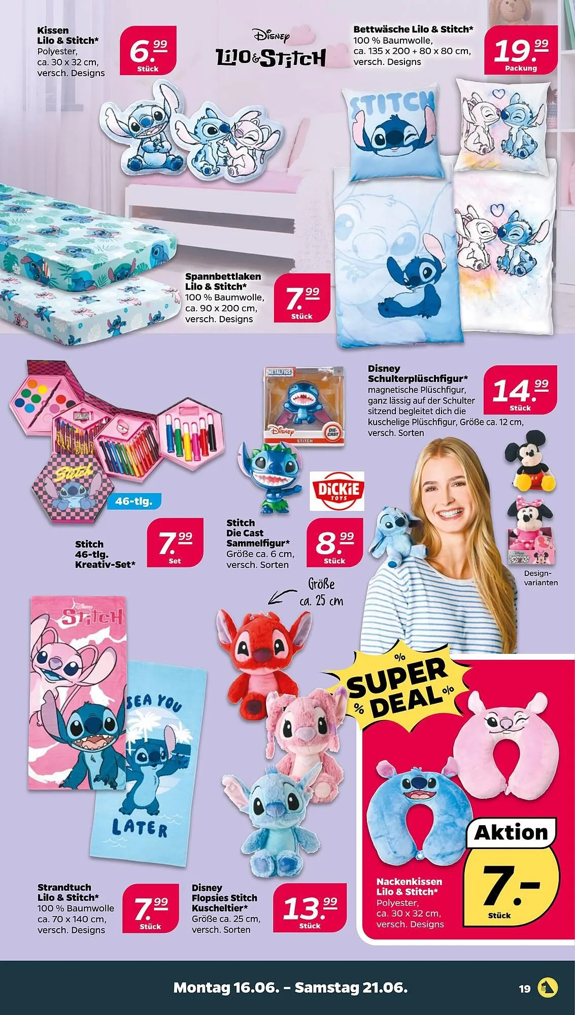 NETTO Prospekt von 16. Juni bis 21. Juni 2025 - Prospekt seite 19