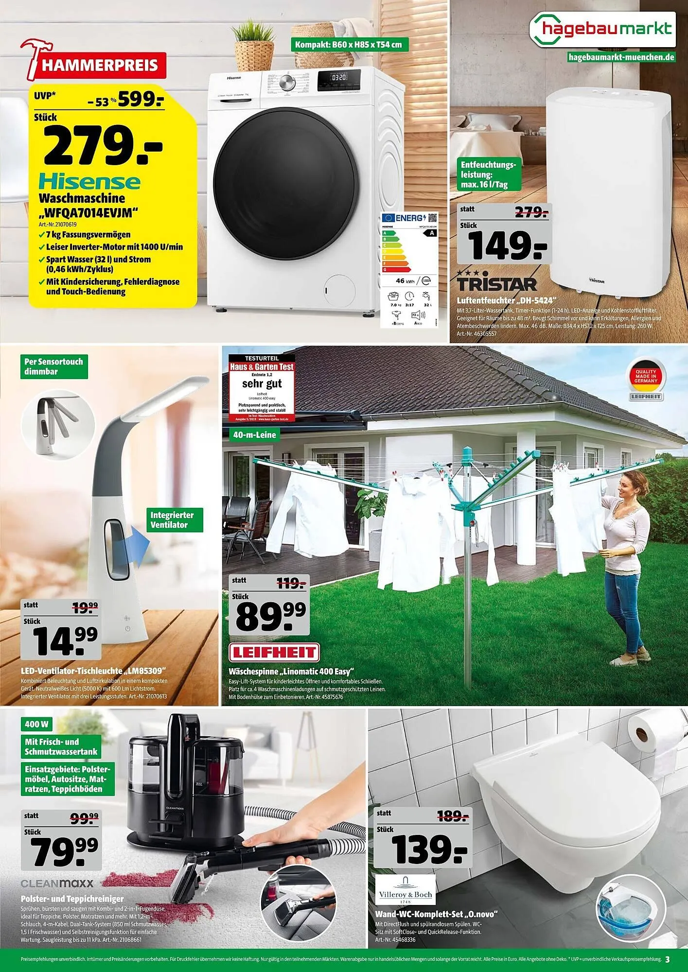 Hagebau Prospekt von 19. Juli bis 26. Juli 2025 - Prospekt seite 3